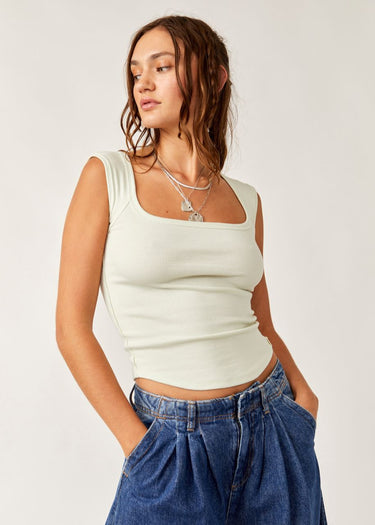 colibri tank mineral sea t-shirt by Free People