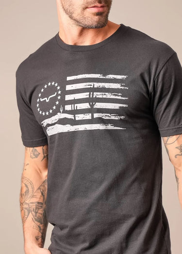 Herren-T-Shirt „Faded“ von Kimes Ranch