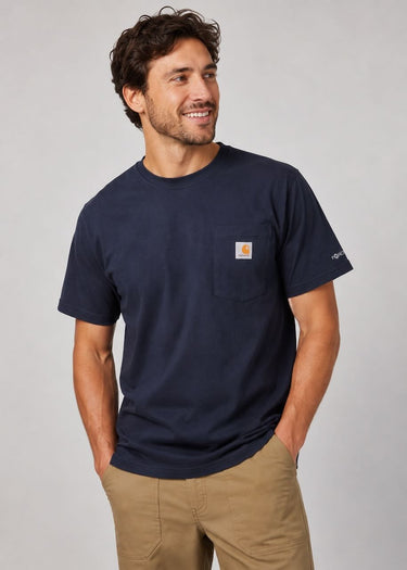 T-Shirt Uomo Force™ in Navy by Carhartt