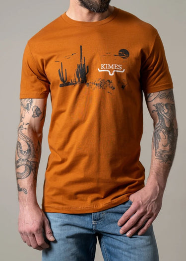 Kimes Ranch T-Shirt für Herren Night Fall in Lehm