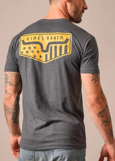 dietro T-Shirt Uomo Spangled by Kimes Ranch