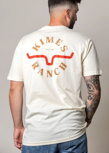 T-Shirt Uomo Uncomplicated in natural by Kimes Ranch