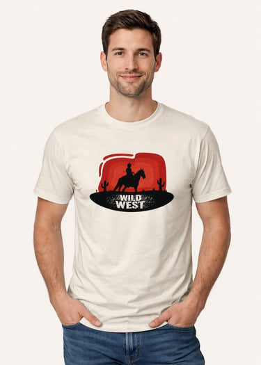 T-Shirt Wild West by Bandana worn