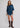 figura intera T-shirt WTF Perfect Oversized Tee in Varsity Navy By Free People