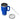 aperta Tazza da Viaggio Rambler® 35 oz (1L) con tappo cannuccia in Royal blue di Yeti