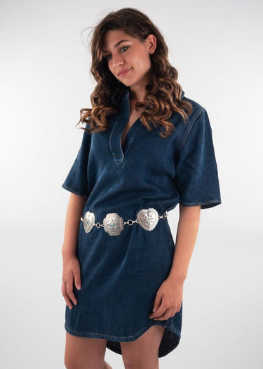 Robe chemise en denim, Famous by Wrangler