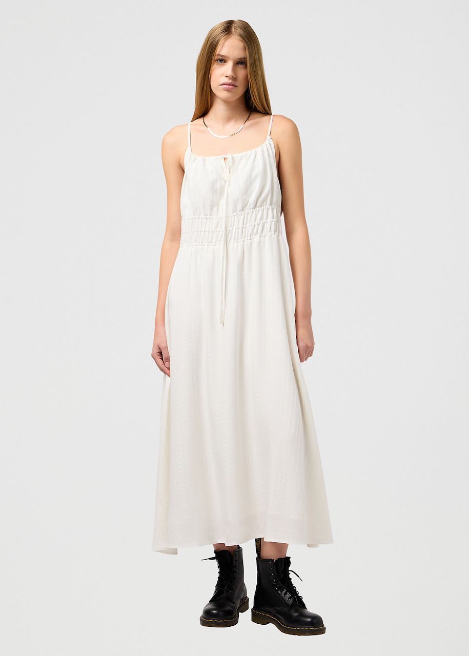 vestito bianco estate vintage di Wrangler 