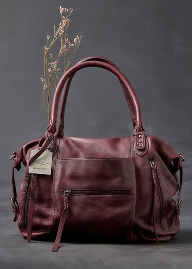 We The Free Emerson Tote Bag in Blackberry
