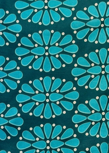 Wild Rag Turquoise Concho Print by M&F
