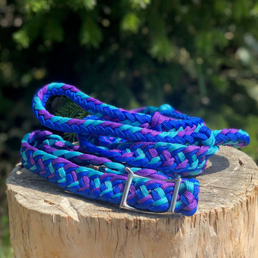 Laufzügel hellblau violett