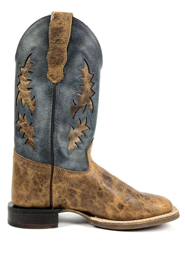 Bottes de cowboy bandora vue de côté