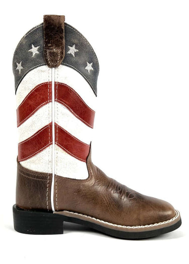 Coloma western boot side view