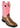 cowboy boots fort union pink chaps