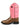 side view Cowboy Boots pink fort union