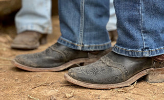 stivali western in ranch