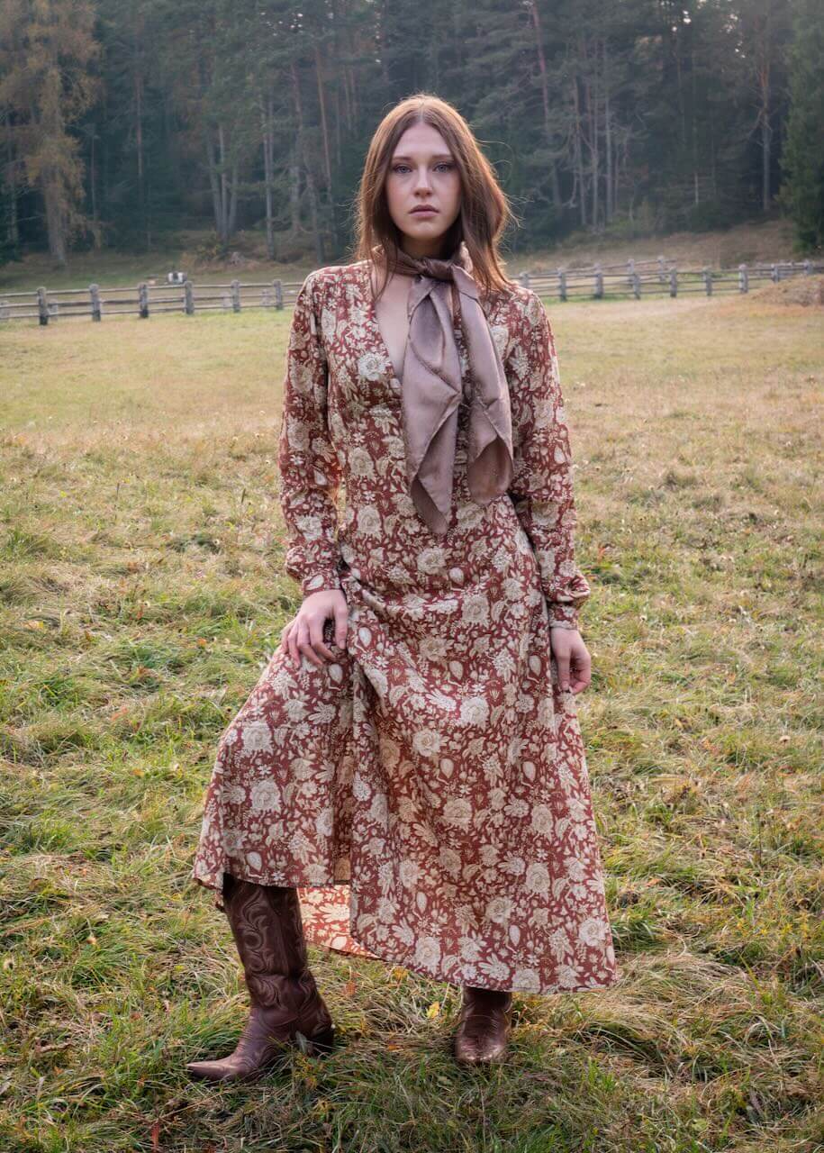 Ambientato Abito Georgia di Kimes Ranch