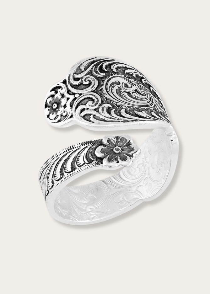 anello aperto modello Heirloom Treasure di Montana Silvermith