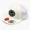 Carson visor cap in White by Kimes Ranch