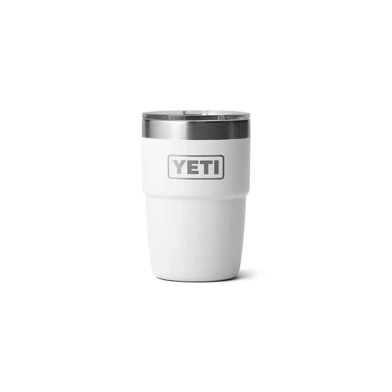 Tazza Rambler® 8 oz (295 ml) con Coperchio MagSlider™ di Yeti bianco