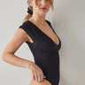 body meg seamless colore nero di Free People