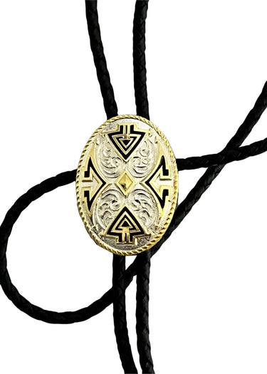 cravate bolo cowboy particulier aztec