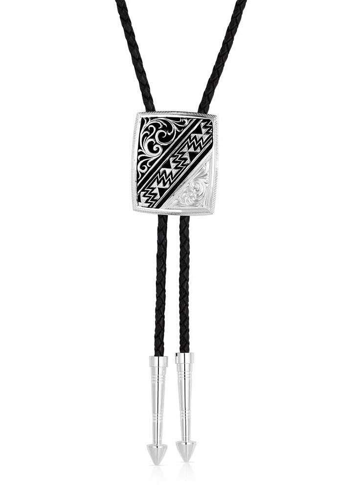 Cravatta da Cowboy Bolo Four Winds di Montana Silversmith