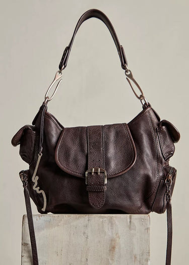 Borsa We The Free Baby Asher Tote in Espresso by Free People