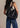 in spalla Borsa We The Free Emerson Tote in Black di Free People