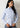 Camicia Donna Logo Horn in Light Blue di Kimes Ranch