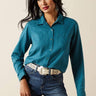 Camicia Billie Jean Western in Dragonfly Dobby di Ariat