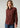 Camicia donna Ladies Garrison in Dark Red di Kimes Ranch