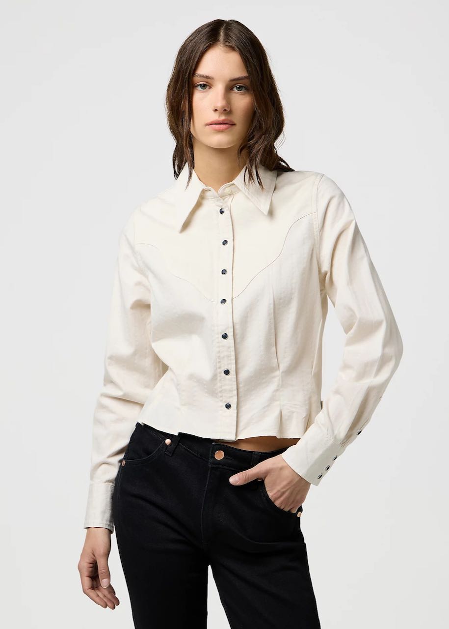 Camicia donna Regular Femme Peplum di Wrangler