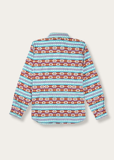 Chemise orange occidentale Panhandle pour femmes