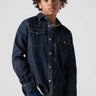 New Barstow western boy's shirt in Dark Hallow from Levi's