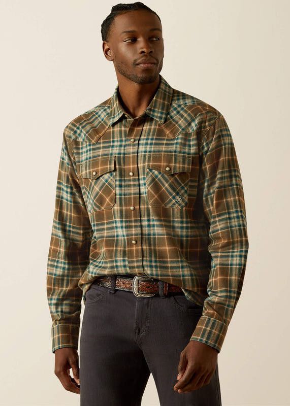 Camicia western uomo Henry Retro Fit Slim di Ariat