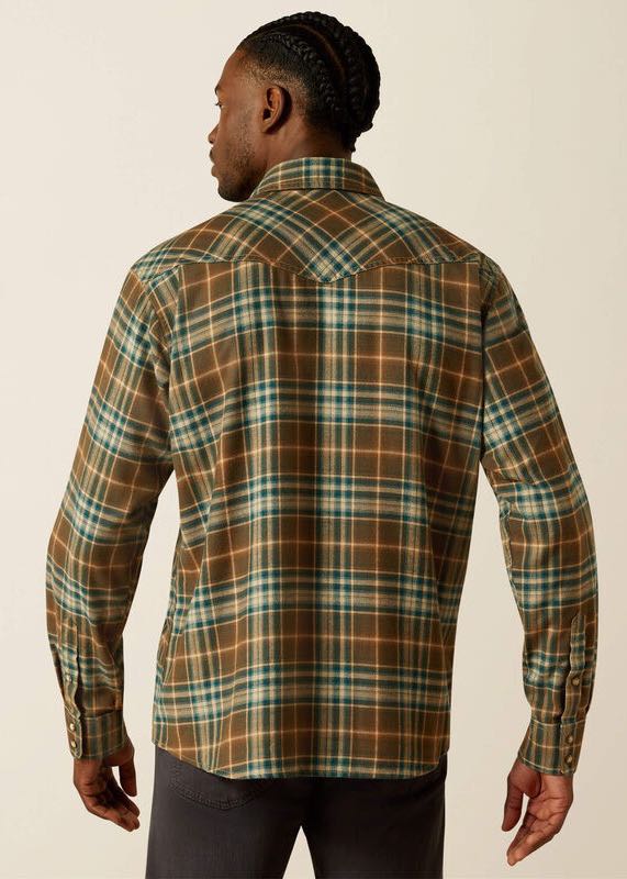 dietro Camicia western uomo Henry Retro Fit Slim di Ariat