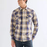 Men's Regular Western Indigo Shirt in Mood Indigo by Wrangler
