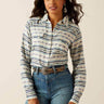 Chemise western Seaside pour femme en Jacquard Geo Stream Serape par Ariat