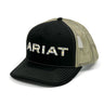 Berretto con Embroidered Logo in Black Green di Ariat