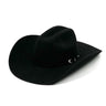 Cappello western Broken Horn nero di Bullhide