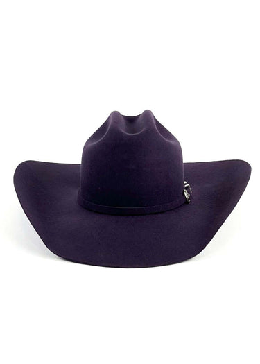 front Cheyenne Grape model western hat from Pro Hats