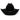 cappello western Gholson colore nero