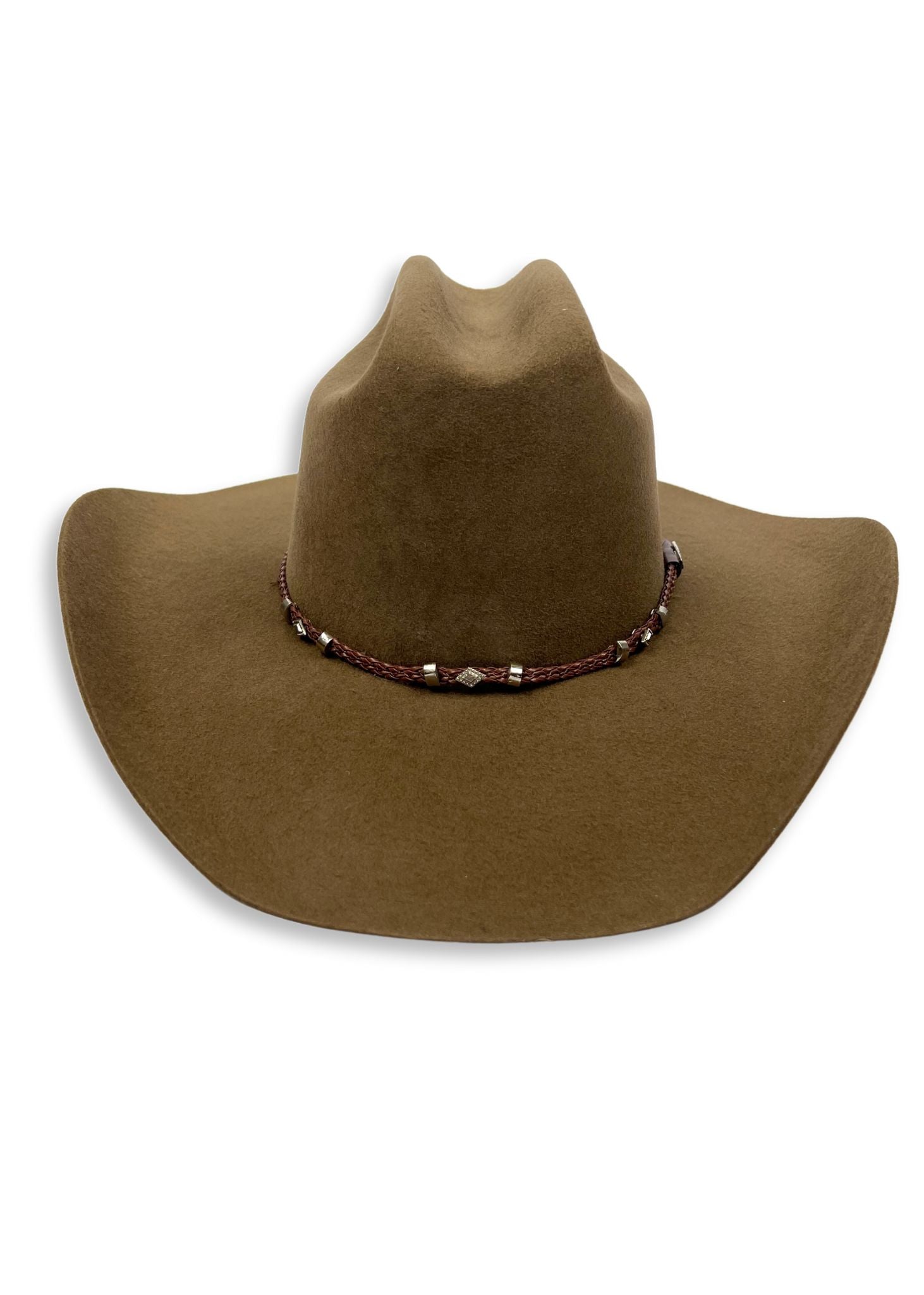 cappello western godson khaki di Bullhide