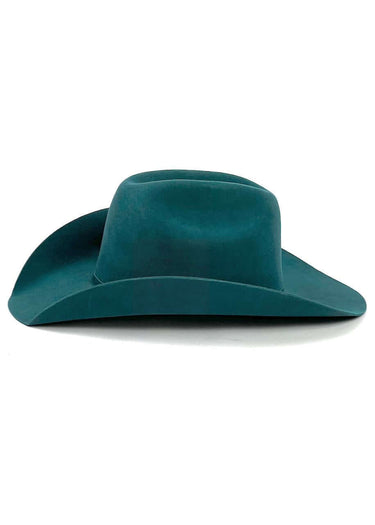 Kingman turquoise western hat side by Bullhide