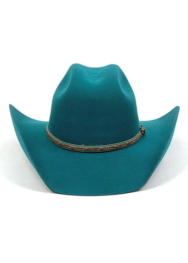 Front Hat Western Life With You inTurquoise by Bullhide