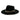 Cappello Western Reloaded in feltro nero di Bullhide