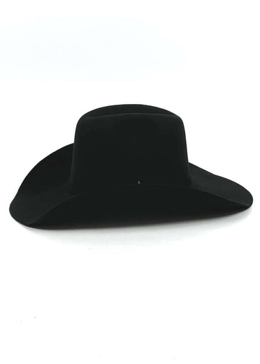 Resilient Western Hat Side in Black by Bullhide