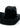 dettaglio tesa Cappello Western Resilient in Black di Bullhide