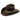 Cappello Western Texas Hold 'em in Dark Brown di Bullhide