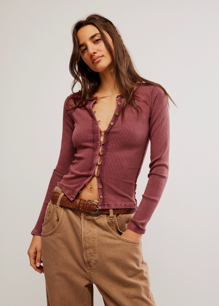 Cardigan Its On in Ginger di Free People